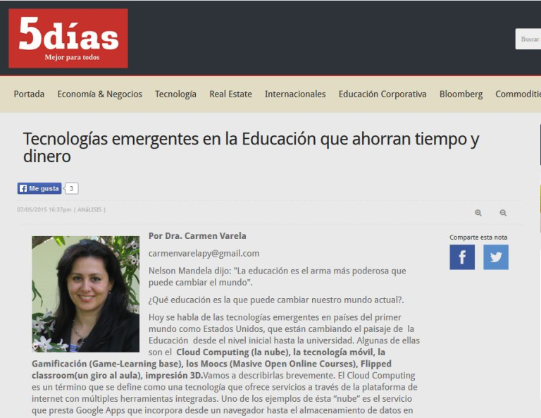 Tecnologías emergentes en la Educación que ahorran tiempo y dinero